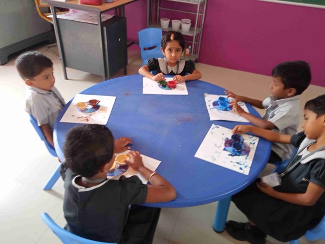 Karthigai Deepam - Diya Painting - Activities 2022