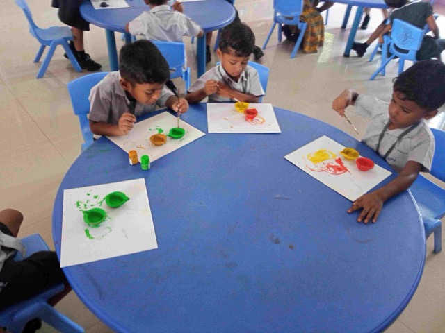 Karthigai Deepam - Diya Painting - Activities 2022